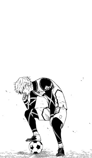 Blue Lock Soccer Intensity Wallpaper