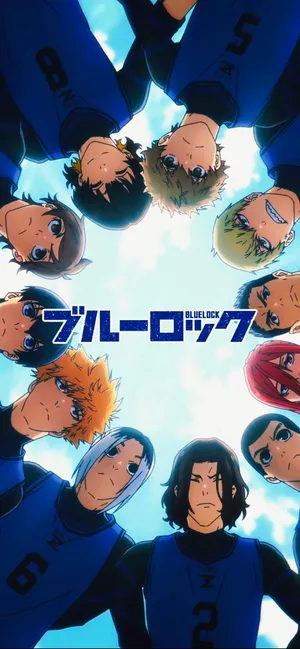 Blue Lock Team Circle View.jpg Wallpaper