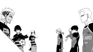 Blue Lock Team Formation Wallpaper