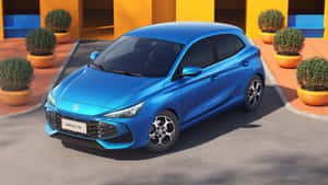 Blue M G3 Hatchback Exterior Wallpaper