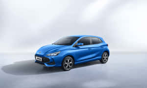 Blue M G3 Hatchback Studio Wallpaper