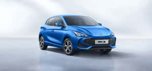 Blue M G3 Hatchback Studio Shot Wallpaper