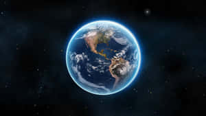 Blue Marble_ Earthy Aesthetic Wallpaper