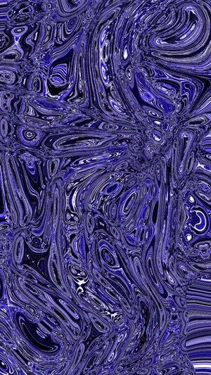 Blue Marbleized Abstract Texture Wallpaper