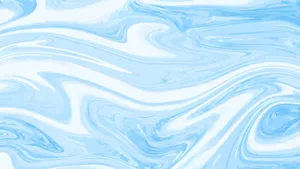 Blue Marbleized Texture Wallpaper