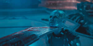 Blue Marvel: Ready To Defeat Evil Wallpaper