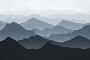 Blue Mountains, Scenic Landscape Wallpaper