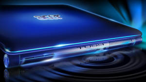 Blue Neon Light Acer Laptop Wallpaper