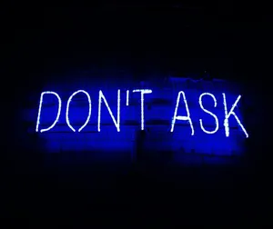 Blue Neon Lights Tumblr Laptop Wallpaper