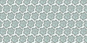 Blue Outlined Snowflakes Pattern Wallpaper