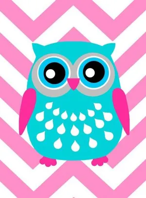 Blue Owl Clipart Wallpaper