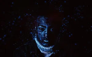 Blue Particles Xxxtentacion Computer Wallpaper