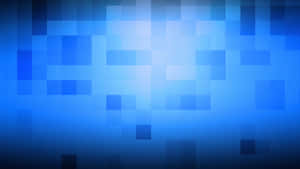 Blue Pixelated Gradient Pattern Wallpaper