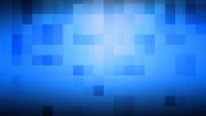 Blue Pixelated Gradient Pattern Wallpaper