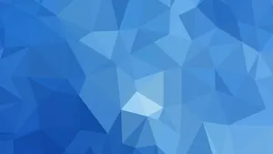 Blue Polygonal Abstract Pattern Wallpaper