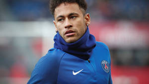 Blue Psg Jacket Neymar 4k Wallpaper