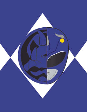 Blue Ranger Minimalist Artwork Wallpaper