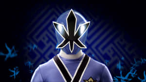 Blue Ranger Power Pose Wallpaper