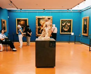 Blue Room At Uffizi Gallery Wallpaper