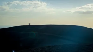 Blue Sky And Mountain In Nicaragua Wallpaper