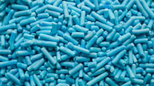 Blue Sprinkles Texture Background Wallpaper