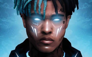 Blue Stare Xxxtentacion Computer Wallpaper