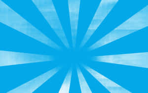 Blue Sunburst Background Wallpaper