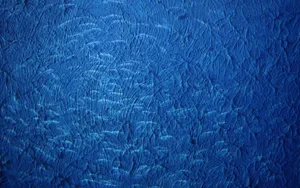 Blue Textured Paint Wall Wallpaper