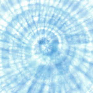 Blue Tie Dye White Swirl Pattern Wallpaper