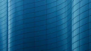 Blue Wave Pattern Design Wallpaper