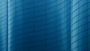 Blue Wave Pattern Design Wallpaper