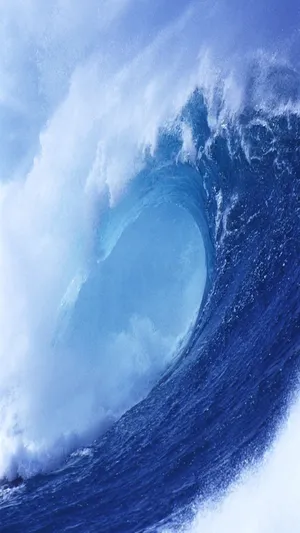 Blue Waves Ios Default Wallpaper