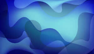 Blue_ Wavy_ Gradient_ Background Wallpaper