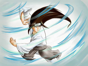 Blue Wind Neji Hyuga Wallpaper