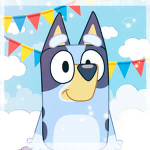 Bluey Celebration Aesthetic Wallpaper