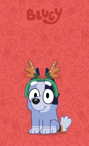 Bluey Christmas Phone Wallpaper Wallpaper