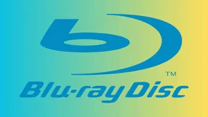 Bluray Disc Logo Gradient Background Wallpaper