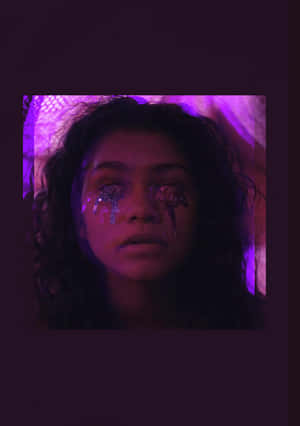 Blurred Euphoria Hbo Iphone With Rue Wallpaper