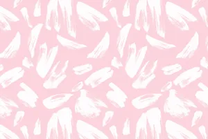 Blush Pink Brushstrokes Pattern Wallpaper