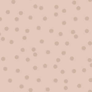 Blush Pink Polka Dot Pattern Wallpaper