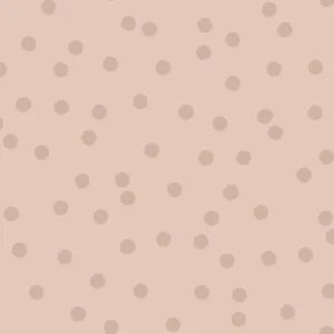 Blush Pink Polka Dot Pattern Wallpaper