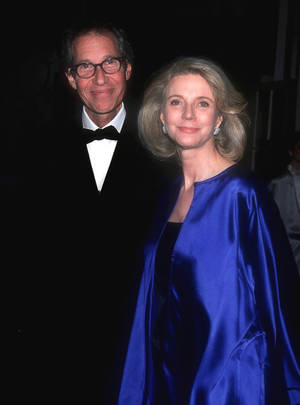 Blythe Danner Blue Gown Wallpaper