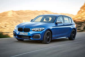 Bmw 1 Series Showcasing Its Sleek Design And Power Wallpaper