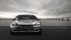 Bmw 6 Series In Motion - Experience Luxury And Elegance Wallpaper