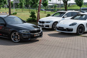 Bmw M Series At Car Show Wallpaper