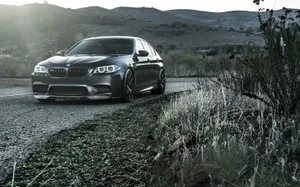 Bmw M5 In Action Wallpaper