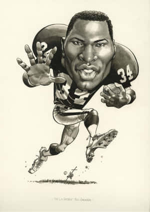 Bo Jackson With Big Hands Wallpaper