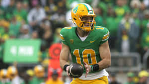 Bo Nix Oregon Ducks Quarterback Wallpaper