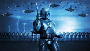 Boba Fett Is A Bounty Hunter, Fighting Against Other Hunters To Gain The Empire's Reward Wallpaper