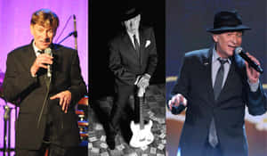 Bobby Caldwell Performing Live On Stage Wallpaper
